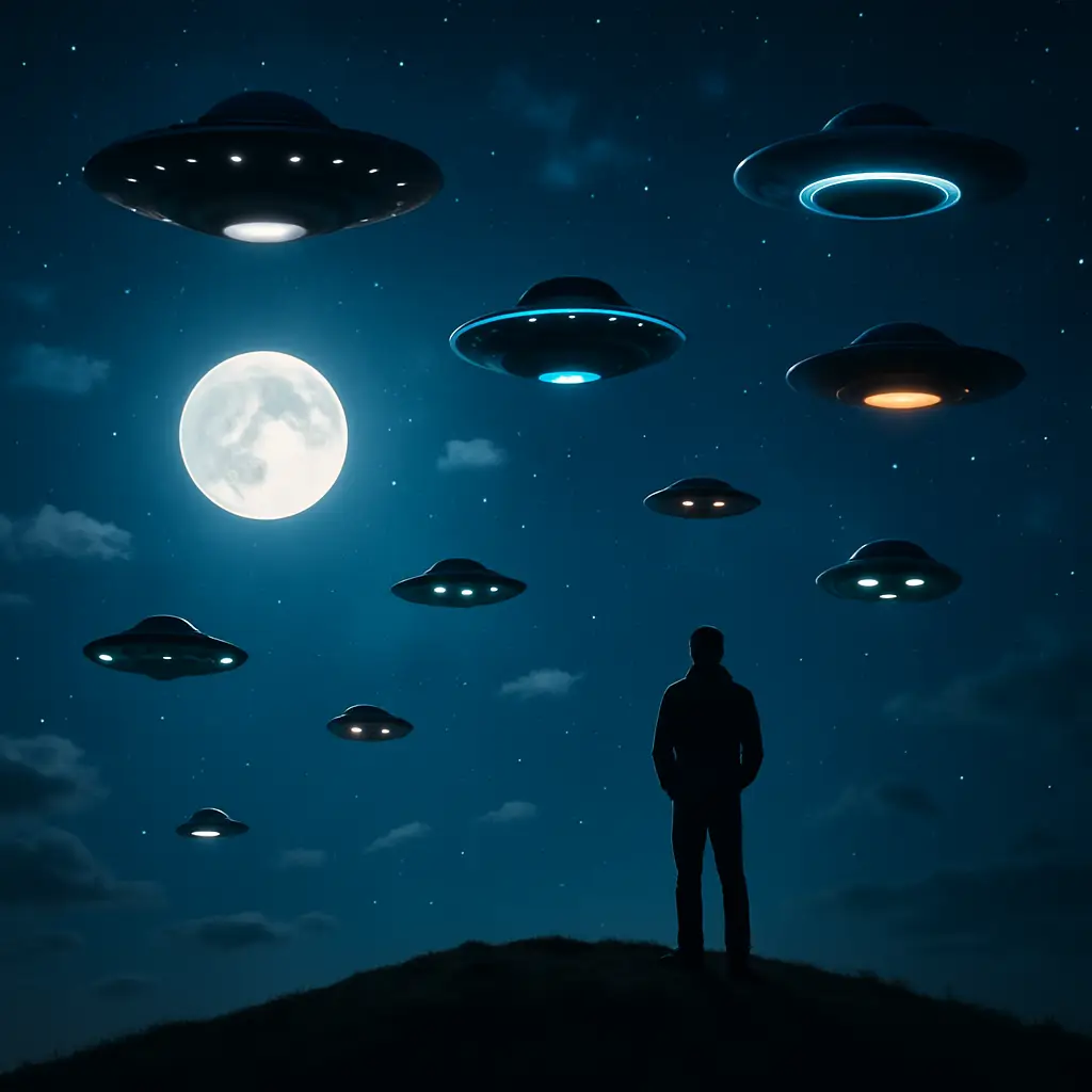 Registros e Investigações de Avistamentos Misteriosos no Céu