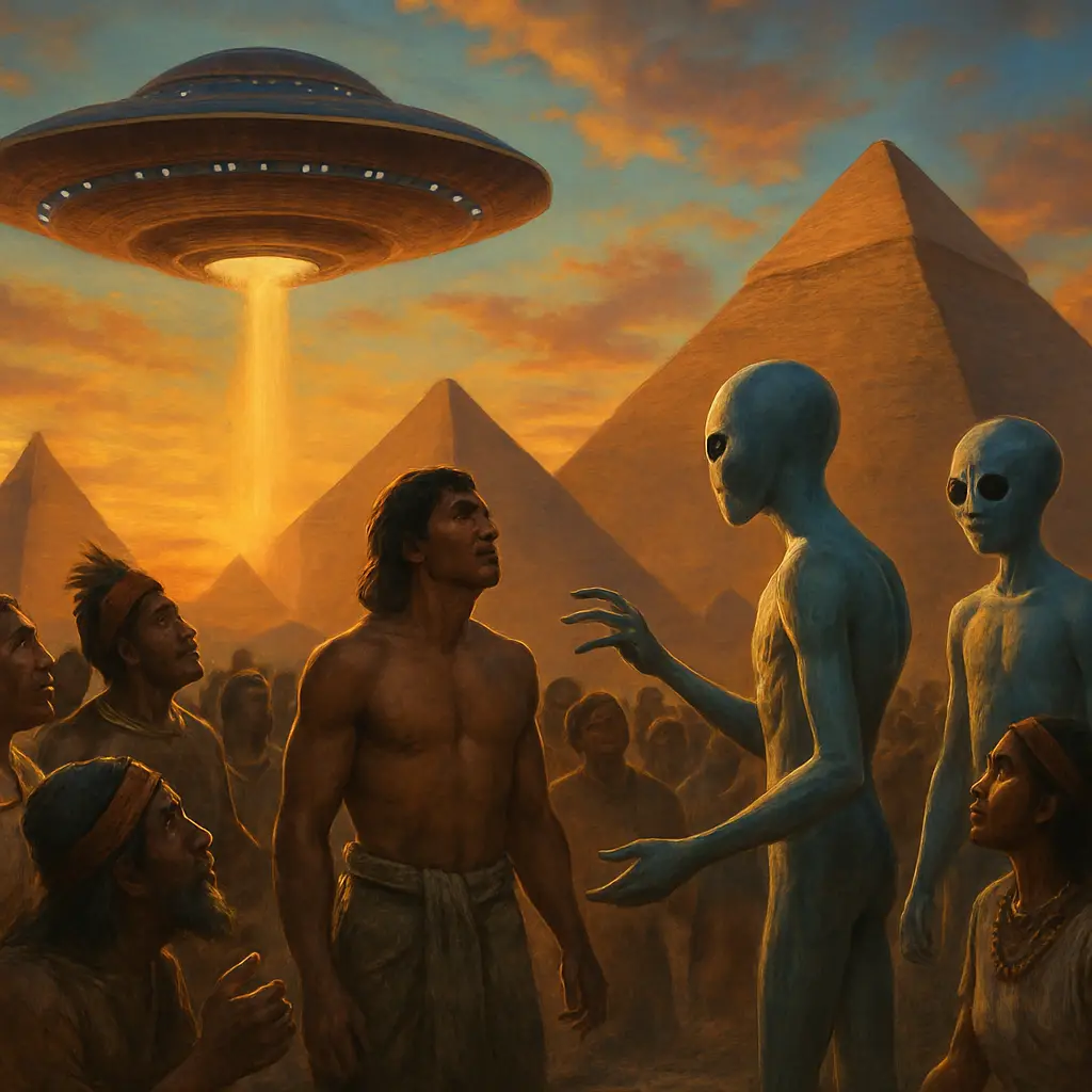 Teorias sobre a Influência de Seres Extraterrestres na História Antiga da Humanidade